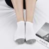 BOOPH 12 Pairs Kids Ankle Socks Boys Girls Half Cushion Socks 6-8 Years Grey view 2