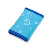 Leyeve wallet,RFID Trifold Canvas Outdoor lovely cartoon Wallet for Kids,Teen Wallet with Coin Pocket,Kids Wallets for Boys,Wallet with Magic Sticker- Dinosaur Blue view 3
