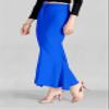 SCUBE DESIGNS Women's Flare Saree Shapewear Petticoat, Cotton Blended Shape Wear for Saree (2XL, Blue) view 3