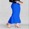 SCUBE DESIGNS Women's Flare Saree Shapewear Petticoat, Cotton Blended Shape Wear for Saree (2XL, Blue) view 4