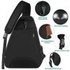 Ytonet Tennis Bag, Tennis Sling Backpack Crossbody Water Resistant for Men Women, Compatible for Pickleball Badminton Rackets view 4