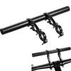 Bike Bicycle Double Handlebar Extender Extension,11.8"(30 cm) Aluminum alloy Super Long Bracket AccessoriesFor Bike Mounts,GPS Units, Headlights,Light Lamp,Phone Mount,For 20mm-32mm caliber view 1