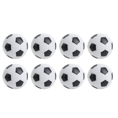WNSC Mini Table Football Balls, Table Soccer Foosballs Replacement Balls Tabletop Soccer Balls 8Pcs 32mm for Adults and Kids for Football Table Game Accessory