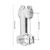 31.8x80mm Bike Handlebar Stem, Aluminum Alloy Bike Handlebar Stem for 28.6mm Front Fork Clamp Mountain Bike,BMX Bike view 4