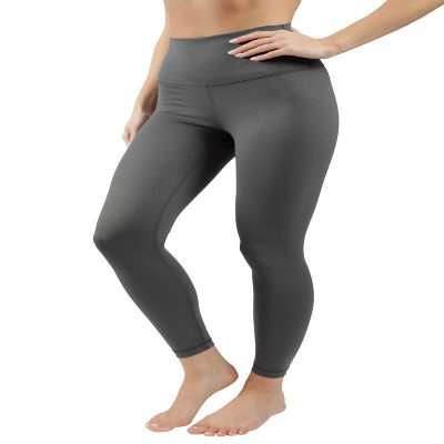 90 Degree By Reflex - Performance Activewear - Printed Yoga Leggings - Python Shire Green- XS
