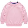 Baby Boy Girls Pullover Solid Color Sweater Kids Long Sleeve Shirt Sweatshirt Tracksuit Cotton Sport Tops Fall Clothes (Pink,2-3T,2 Years,3 Years) view 1
