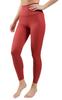 90 Degree By Reflex - Performance Activewear - Printed Yoga Leggings - Python Sangria- Small view 1