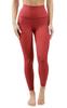 90 Degree By Reflex - Performance Activewear - Printed Yoga Leggings - Python Sangria- Small view 2