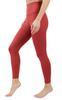 90 Degree By Reflex - Performance Activewear - Printed Yoga Leggings - Python Sangria- Small view 3