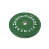 Signature Fitness 2" Olympic Bumper Plate Weight Plates with Steel Hub, 25LB Single, Colored view 4