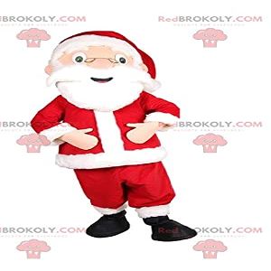 SPOTSOUND Super happy Santa Claus REDBROKOLY Mascot. Santa costume
