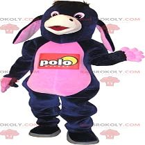 SPOTSOUND Donkey REDBROKOLY Mascot blue and pink Jenny. Eeyore Costume
