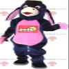 SPOTSOUND Donkey REDBROKOLY Mascot blue and pink Jenny. Eeyore Costume