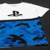 PlayStation Kids T-Shirt Camo Boys Blue White Logo Game Short Sleeve Top 13-14 Years view 2