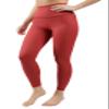 90 Degree By Reflex | Performance Activewear | Printed Yoga Leggings | Python Sangria- XL view 1