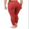90 Degree By Reflex | Performance Activewear | Printed Yoga Leggings | Python Sangria- XL view 4