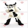 SPOTSOUND White cow and black dog REDBROKOLY Mascot view 1