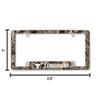 Rico AFC260130BMO Texas University/Mossy Oak Camo Break-Up Country All Over Chrome Frame (Bottom Oriented) view 2