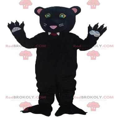 SPOTSOUND Very cute and very realistic black panther REDBROKOLY Mascot
