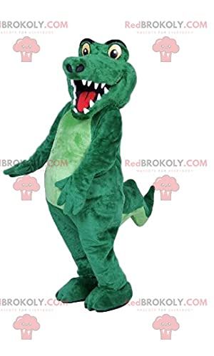 SPOTSOUND Eccentric crocodile REDBROKOLY Mascot. Crocodile costume