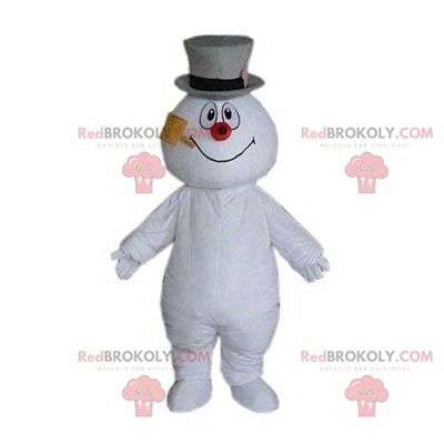 SPOTSOUND Snowman REDBROKOLY Mascot, mountain costume, Christmas costume