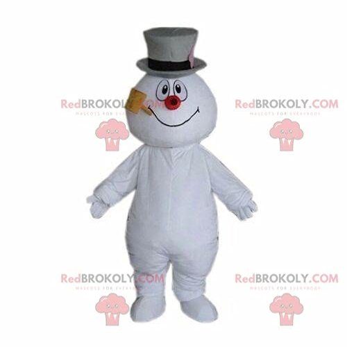 SPOTSOUND Snowman REDBROKOLY Mascot, mountain costume, Christmas costume