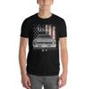 1972 Chevy Nova Classic Car Short-Sleeve Unisex T-Shirt Black view 2