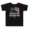 1972 Chevy Nova Classic Car Toddler Short Sleeve Tee Black view 1