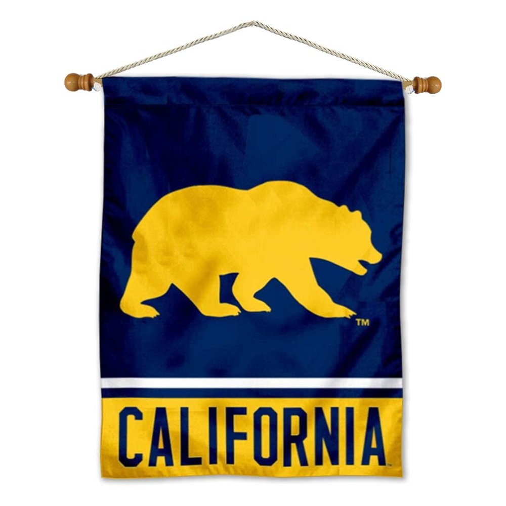 Cal Berkeley Golden Bears Banner with Hanging Pole
