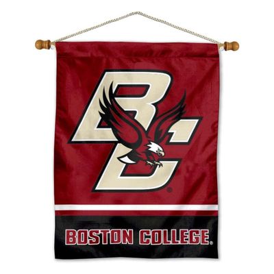 Boston College Eagles Banner with Hanging Pole