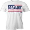 Dreamin' MLK Jr T-Shirt | White, Printed Tees, Graphic Tshirts view 1