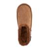 MUK LUKS Men's Faux Suede Clog, Brown, L view 2
