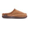MUK LUKS Men's Faux Suede Clog, Brown, L view 4