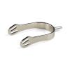 HORZE Aluminum Interchangeable Spurs - Silver - Ladies view 2