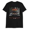 1979 Chevy Camaro Z28 American Classic Car Short-Sleeve Unisex T-Shirt Black view 1