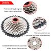 Bike Cassettes 9Speed Gear Ratio 11-42T MTB Mountain Bicycle Carbon steel Bike Sprockets Freewheel for sram shimano HG cycling accessories (9Speed 11-42T Black) view 3