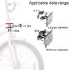 Kid's Bike Basket with a Fixed Holder, Toddler Tiny Tricycle Bicycles Baskets Small Scooter Bike Accessories Kit Bicycles Bells Tools Basket with a Bike Basket Holder Bike Kit for Boys Girls(Black) view 2