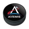 GRAPHICS & MORE NASA Artemis Moon Logo Ice Hockey Puck view 1