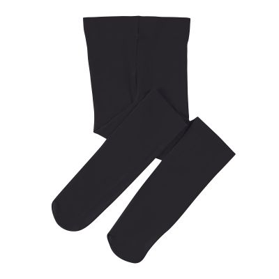 Ballet Tights for Girls Toddler Ultra Soft Dance Ballet Footed Tight Elastic Convertible Pantyhose Ballerina Dancewear Stockings for Little Big Kids Ballet Tutu Skirted Leotard Dress Black 7-10 Years