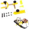 GDAE10 Archery Parallel Bow Vise and Bow String Level Combo Set, Universal Adjustable Metal Compound Bow Target Tool Hunting Shooting Professional Equipment Accessories view 1