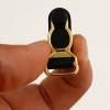 Aislor Women Garter Belt Clip Sling Adjustment Buckles Suitable for underwear, pajamas, Suspenders Stockings Gold&Black 30Pcs view 3