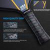 YC DGYCASI Pickleball Paddles Set of 4, USAPA Approved Pickleball Set, 4 Carbon Fiber Pickleball Rackets, 3 Outdoor Balls, 3 Indoor Balls, 4 Replacement Grip, 1 Bag for Women and Men view 4