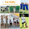American Trends Toddler Knee High Socks Cotton Uniform Tube Long Sports Socks for Toddler Girls 1 Pack Pure Navy 3-6 Years view 4