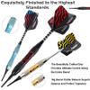 Darts Plastic Tip - Professional Soft Tip Darts Set for Electronic Dartboard 9 Pcs 18 Grams with 50 Extra Tips 9 Shafts 27 Flights Tool Kit Flight Protectors and Gift Case (Blue) view 3