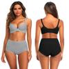 OPIBOO Women's Cotton Underwear,Soft Underwear Women Briefs,Ladies Comfort Breathable Underpants Panties (Multicoloured 3,3X-Large) view 2