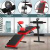 Sporfit Sit Up Bench, Adjustable Ab Bench for Full Body Exercise, Foldable Strength Training Bench with LCD Monitor for Home Gym & body workout(Red) view 2