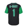 Kekambas Youth Dewayne Warren Jarius 'G-Baby' Jerseys Evans 1 Hardball Movie Kids Baseball Jersey Stitched Black Size S view 3