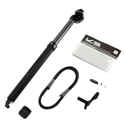 Kind Shock KS ETEN-I Road Version 27.2x445mm Remote Dropper Seatpost Travel 120mm, VH1993-N