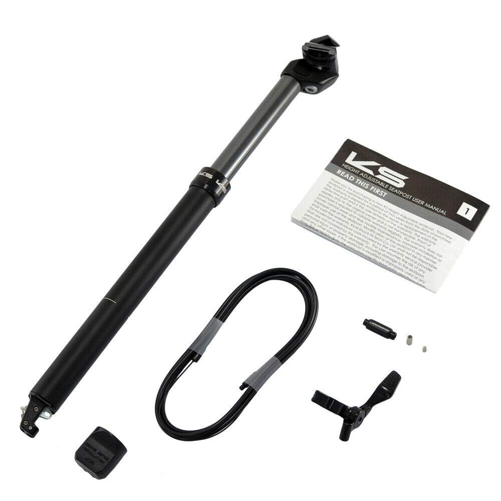 Kind Shock KS ETEN-I Road Version 27.2x445mm Remote Dropper Seatpost Travel 120mm, VH1993-N