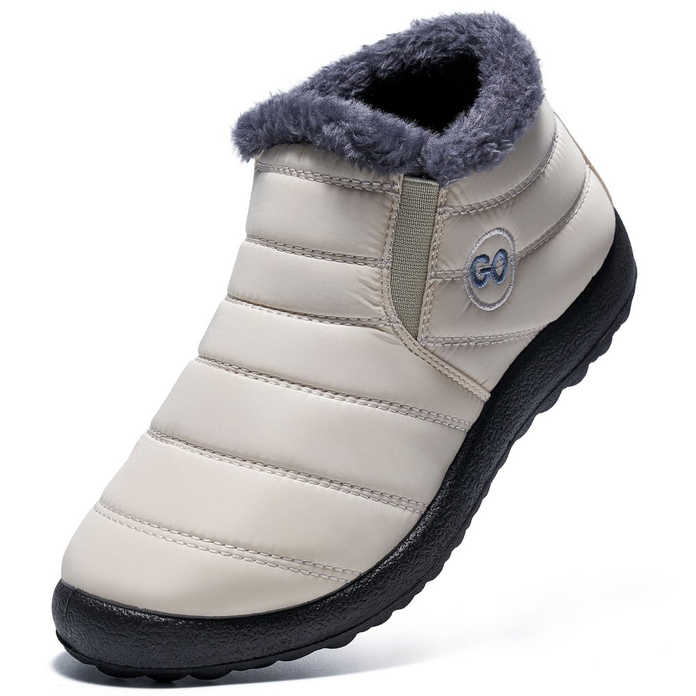 DUOYANGJIASHA Womens Snow Boots Winter Shoes Warm Fur Lined Ankle Booties Waterproof Comfortable Boots for Women